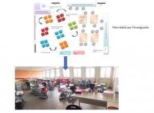 Cette image illustre un exemple de réalisation en technologie sur une maquette, le parcours Éléa facilitant cette réalisation.